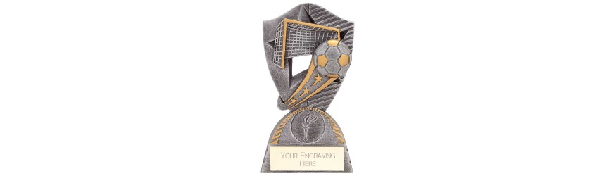 PHANTOM FOOTBALL TROPHY - 3 SIZES - 11.5CM TO 15.5CM PHANTOM FOOTBALL TROPHY - 3 SIZES - 11.5CM TO 15.5CM